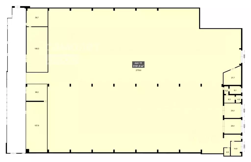 Склад в Москва Электродная ул., 2с12 (3182 м) - Фото 1