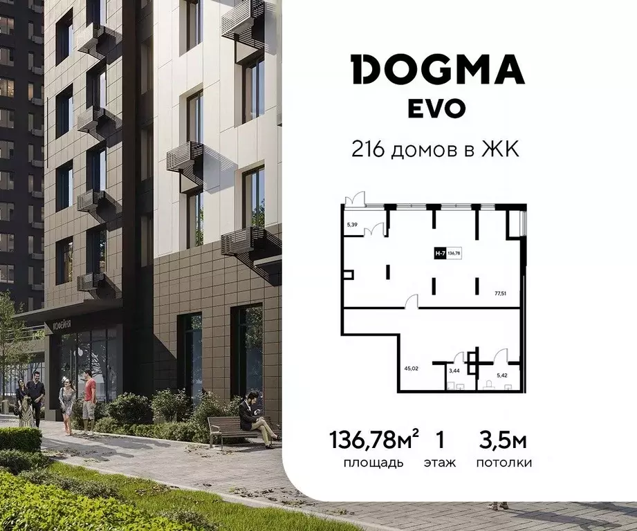 Помещение свободного назначения в Московская область, Реутов  (137 м) - Фото 1