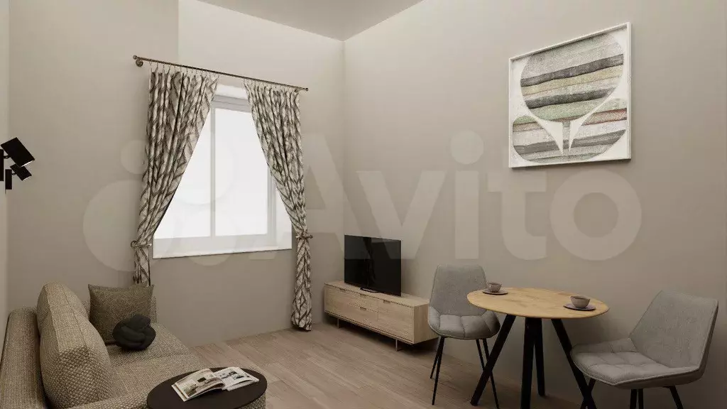 Апартаменты-студия, 13 м, 1/7 эт. - Фото 0
