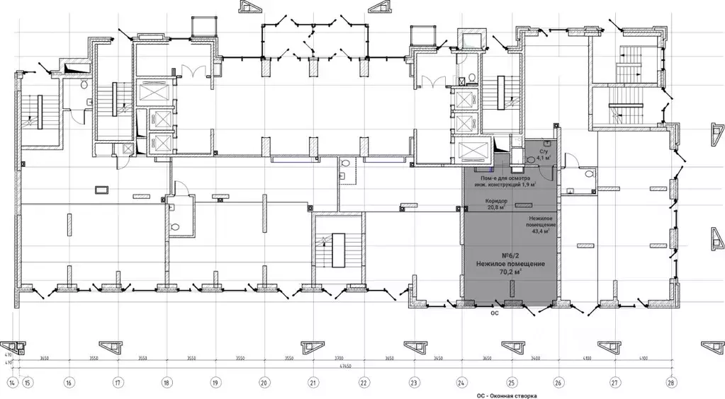 Офис в Новосибирская область, Новосибирск Дачная ул., 2 (70 м) - Фото 2