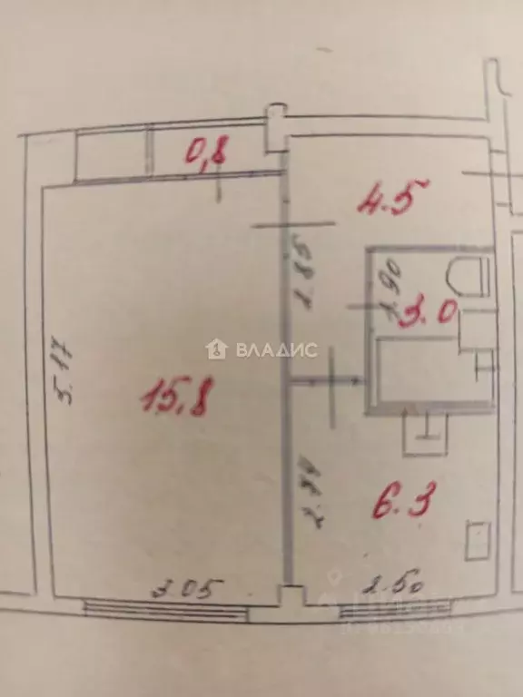 1-к кв. Карелия, Петрозаводск ул. Репникова, 21Б (30.4 м) - Фото 1