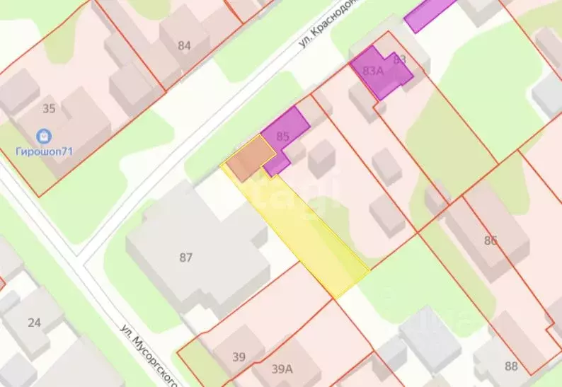 Дом в Тульская область, Тула ул. Краснодонцев, 85 (35 м) - Фото 2