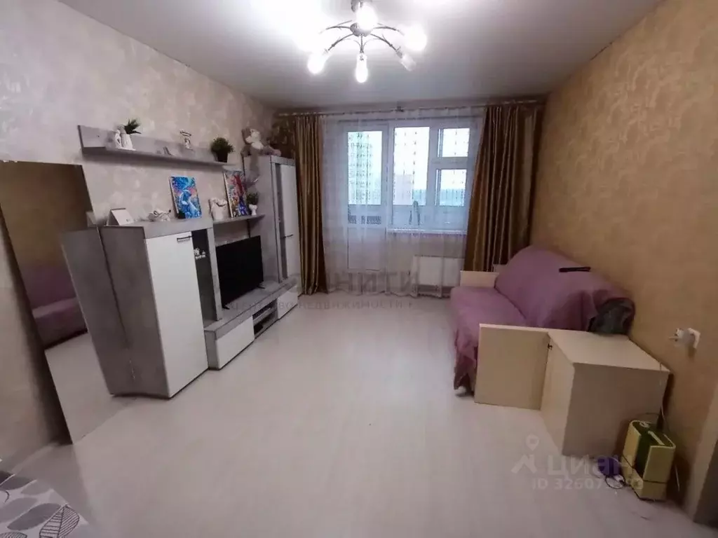 1-к кв. Московская область, Балашиха Янтарный мкр, ул. Кольцевая (38.0 ... - Фото 0