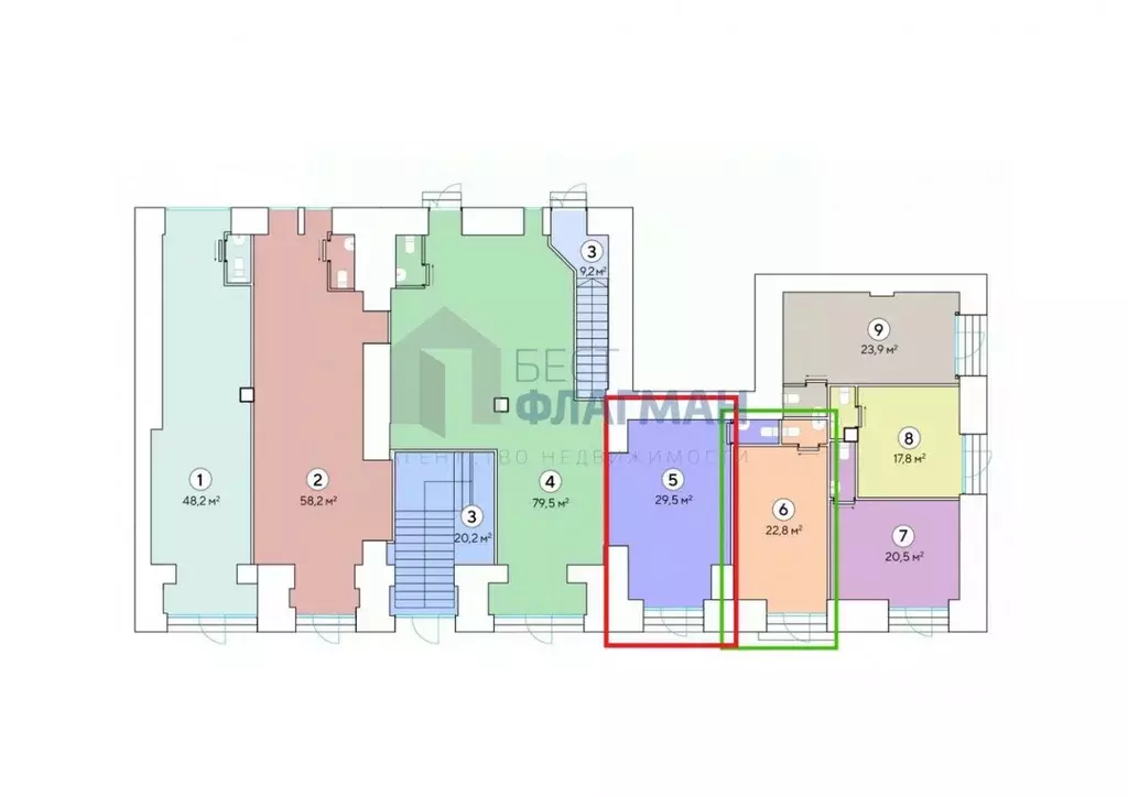 Помещение свободного назначения в Москва 1-я Тверская-Ямская ул., 11 ... - Фото 2
