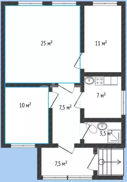 Дом в Удмуртия, Ижевск Вологодская ул., 1 (81 м) - Фото 2