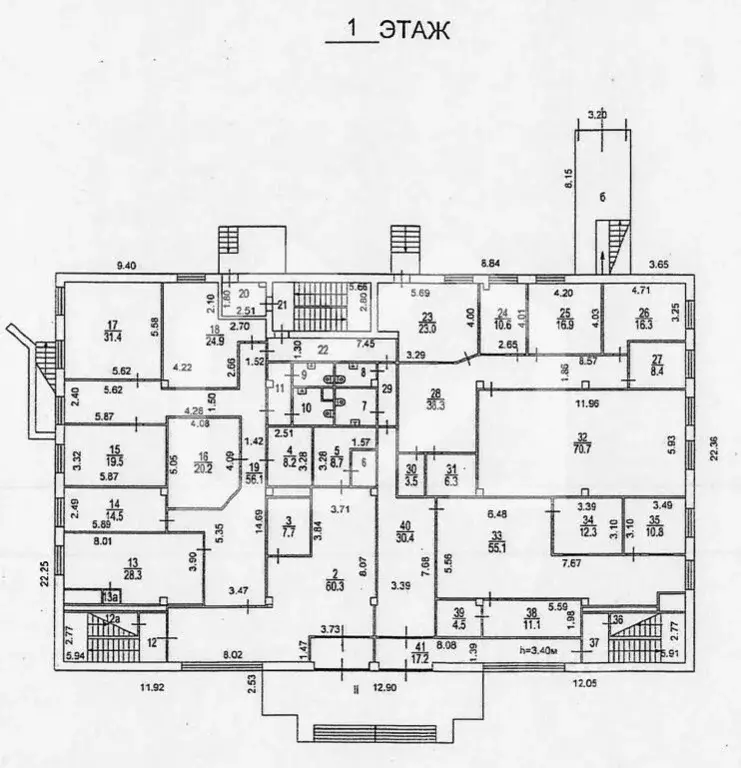 Помещение свободного назначения в Москва 3-я Мытищинская ул., 16С34 ... - Фото 2