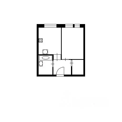 1-к кв. Москва Ильменский проезд, 17к1 (33.1 м) - Фото 1