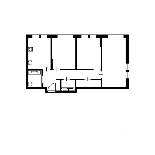 3-к кв. Москва Сельскохозяйственная ул., 35 (82.0 м) - Фото 1