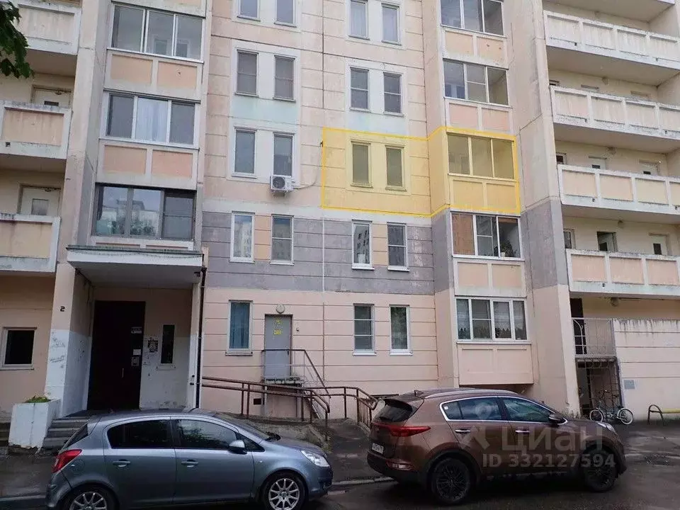2-к кв. Московская область, Подольск Юбилейная ул., 11б (53.1 м) - Фото 2