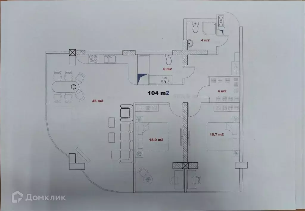 Продаётся 3-к квартира, 104 м - Фото 1