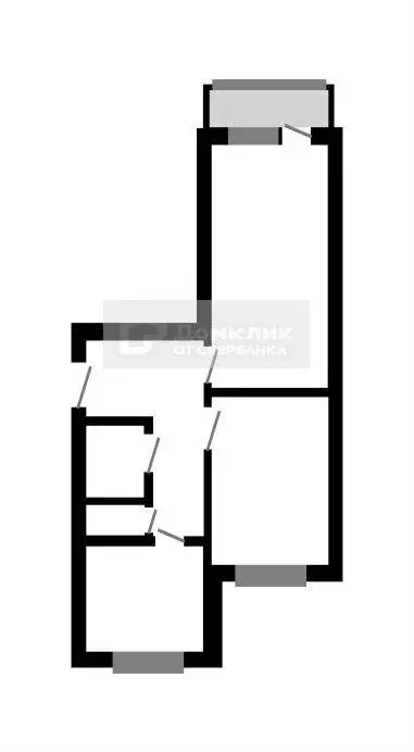 2-комнатная квартира: Москва, Большая Очаковская улица, 10к1 (60 м) - Фото 1