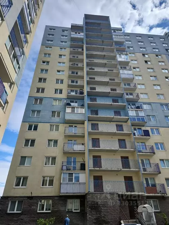 1-к кв. Ленинградская область, Всеволожский район, пос. Бугры ул. ... - Фото 1