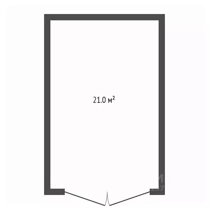 Гараж в Амурская область, Благовещенск ул. Чайковского, 20/2 (21 м) - Фото 1