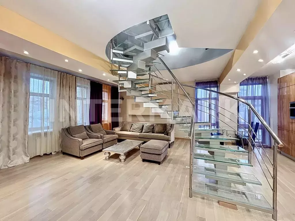 3-к кв. Москва пер. Лялин, 19К1 (124.0 м) - Фото 1