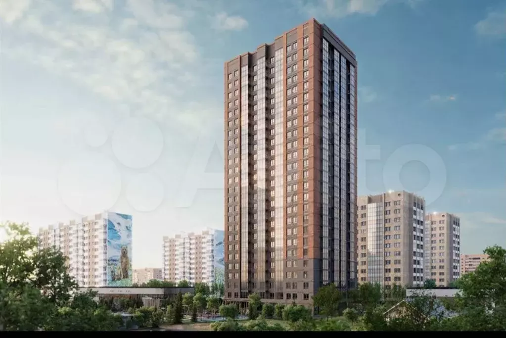 3-к. квартира, 68,5 м, 6/25 эт. - Фото 0