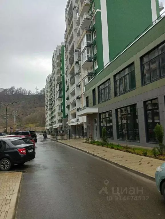 Студия Краснодарский край, Сочи ул. Искры, 66/9к6 (22.1 м) - Фото 1