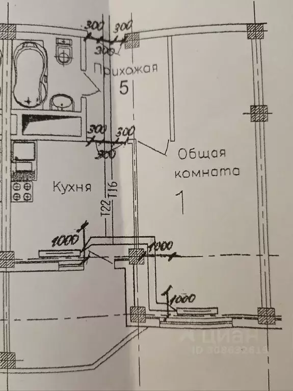 1-к кв. Воронежская область, Воронеж ул. Тимирязева, 27а (37.0 м) - Фото 0