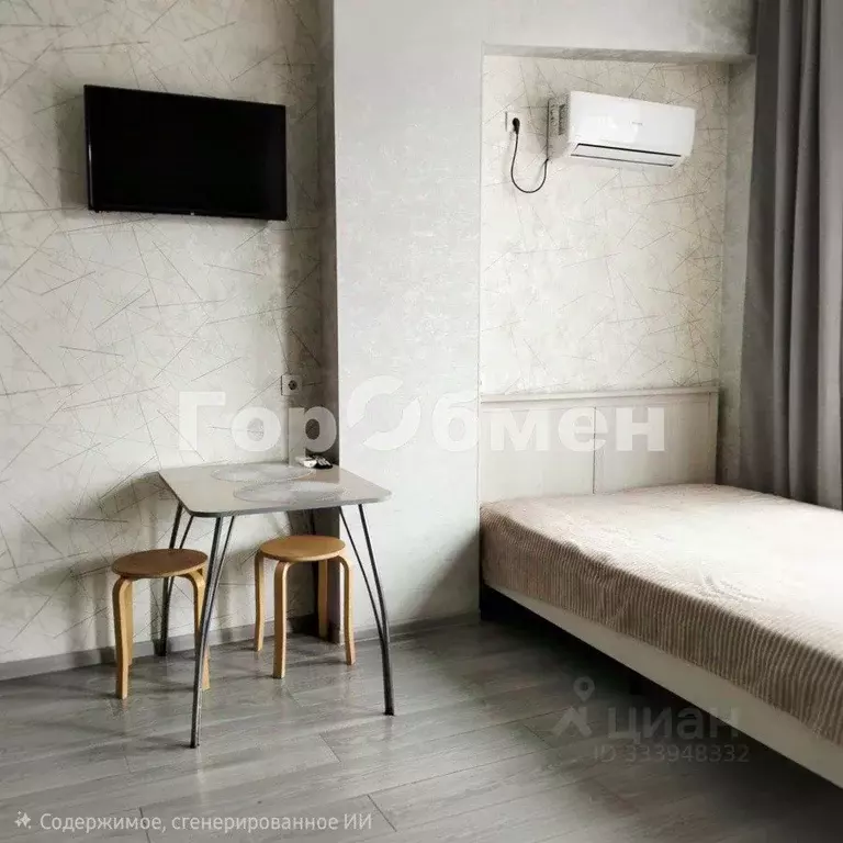 Студия Краснодарский край, Сочи ул. Гастелло (23.1 м) - Фото 2