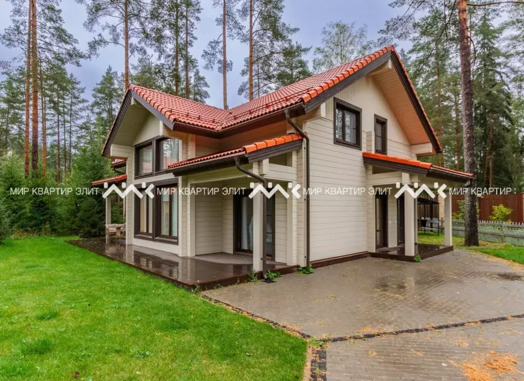 Дом в Ленинградская область, Выборгский район, Рощино пгт, ЦК-2 клп 10 ... - Фото 2