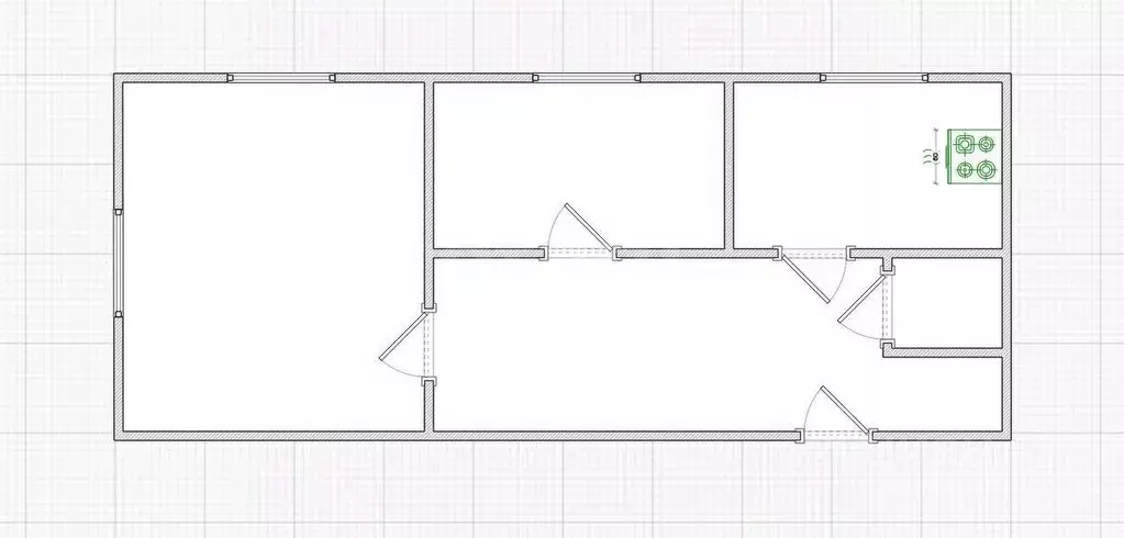 2-к кв. Костромская область, Кострома ул. Борьбы, 6 (42.8 м) - Фото 2