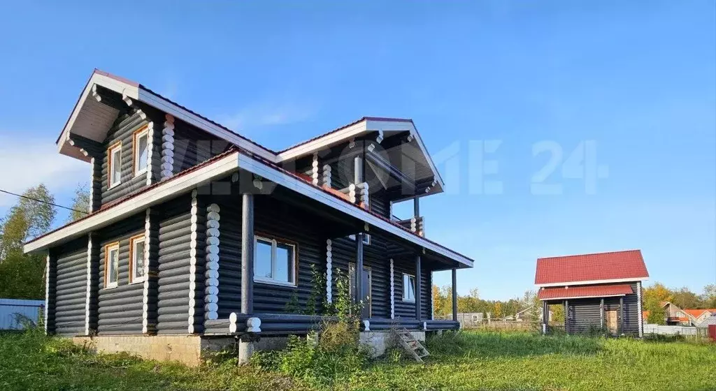 Дом в Калужская область, Тарусский муниципальный округ, Алекино с/пос, ... - Фото 2