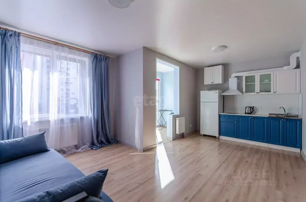 Студия Санкт-Петербург ул. Вадима Шефнера, 14к1 (30.0 м) - Фото 0