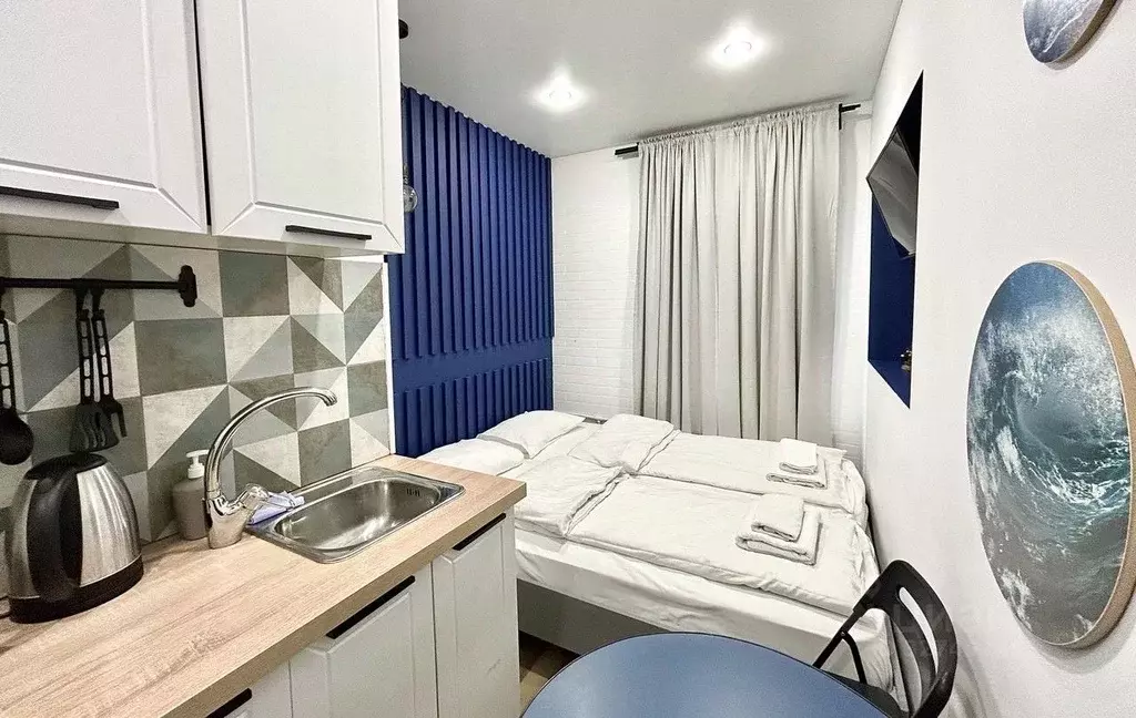 Студия Санкт-Петербург Тележная ул., 13В (12.0 м) - Фото 1