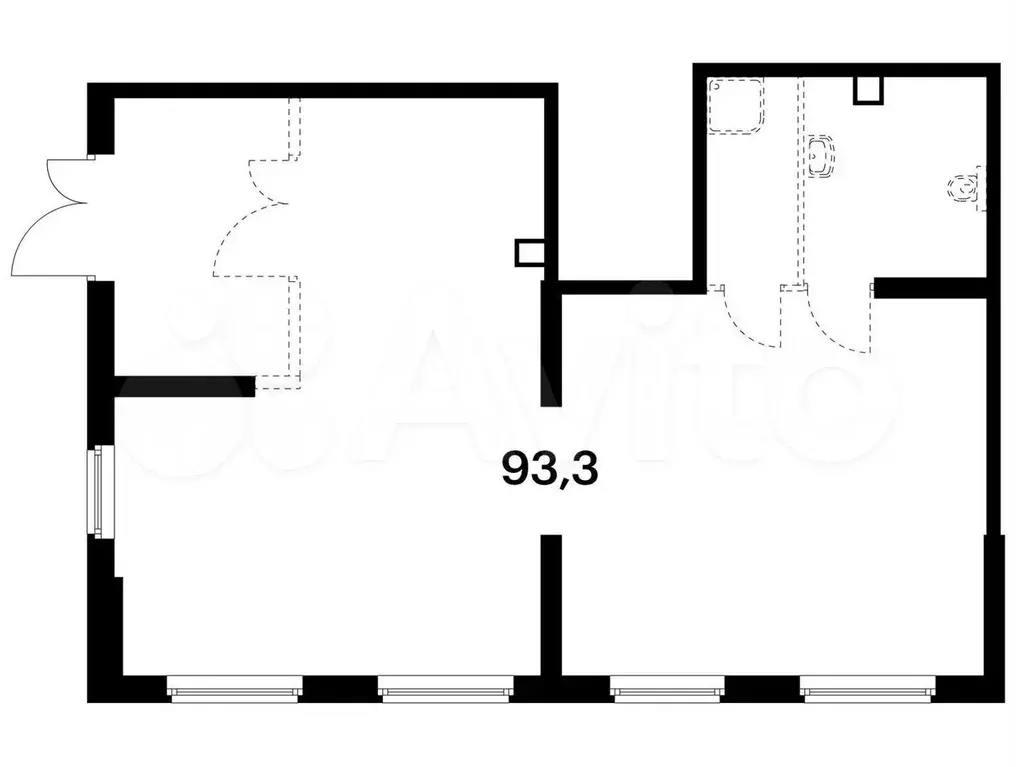 Продам помещение свободного назначения, 93.3 м - Фото 0