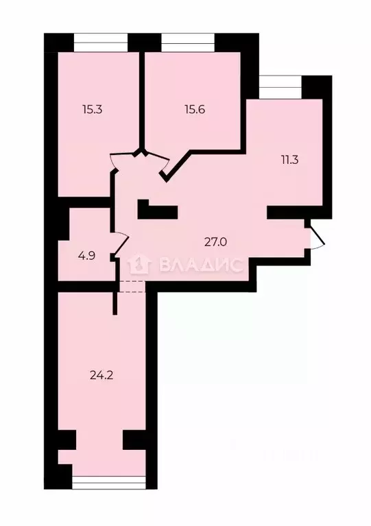 3-к кв. Нижегородская область, Нижний Новгород ул. Невзоровых, 85 ... - Фото 2