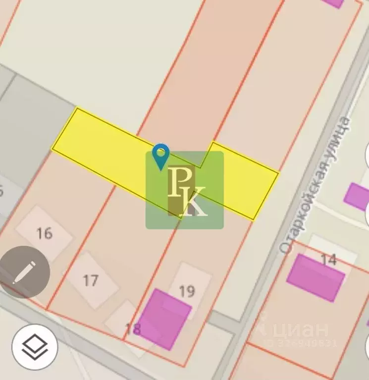 Участок в Севастополь с. Фронтовое,  (9.96 сот.) - Фото 2