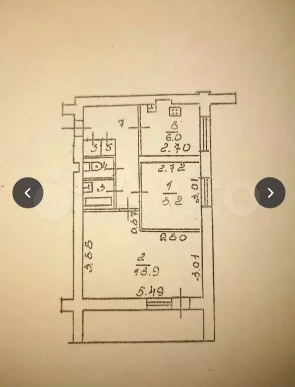 2-к. квартира, 45 м, 4/12 эт. - Фото 0