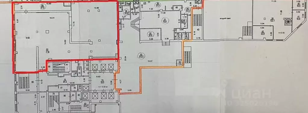 Помещение свободного назначения в Москва ул. Мастеркова, 4 (452 м) - Фото 2