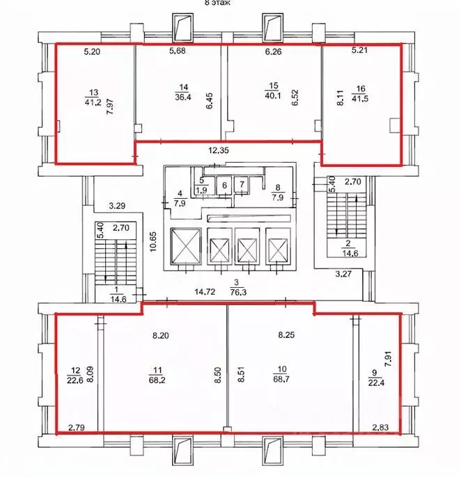 Офис в Новосибирская область, Новосибирск просп. Димитрова, 16 (341 м) - Фото 2