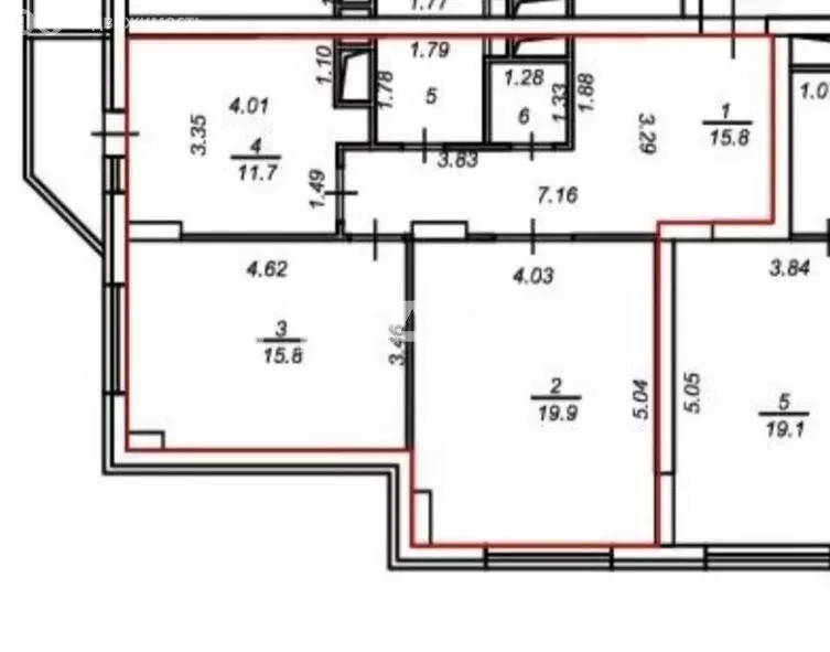 2-комнатная квартира: Воронеж, улица Историка Костомарова, 46 (66.5 м) - Фото 1