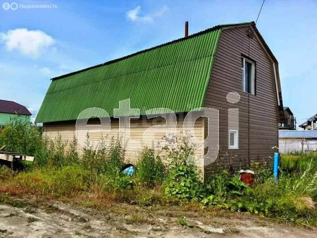 Дом в Тюмень, садовое товарищество Малинка, Ягодная улица (100 м) - Фото 0