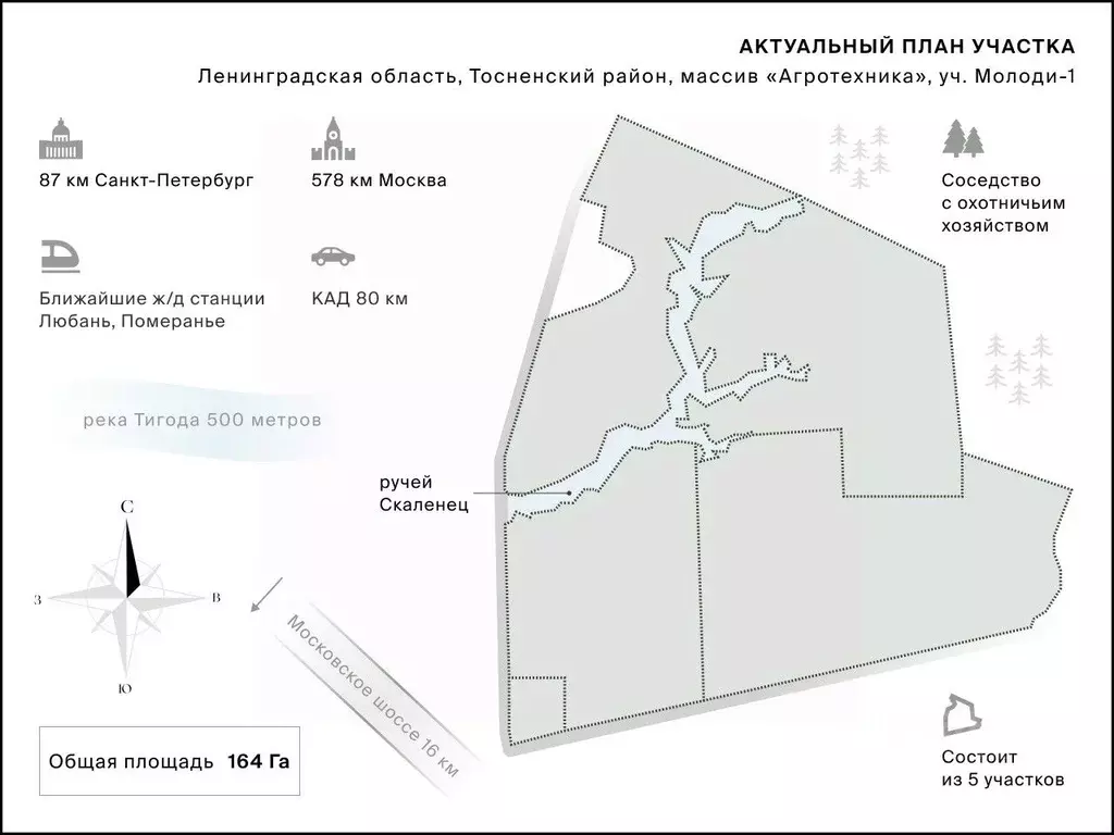 Участок в Ленинградская область, Тосненский район, Любанское городское ... - Фото 2
