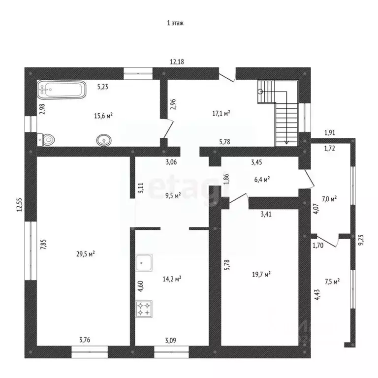 Дом в Башкортостан, Уфа Шакша-Южная жилрайон, ул. Малая, 32 (228 м) - Фото 1