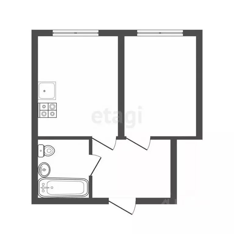 1-к кв. Москва Сосенское поселение, просп. Куприна, 30к1 (30.0 м) - Фото 2