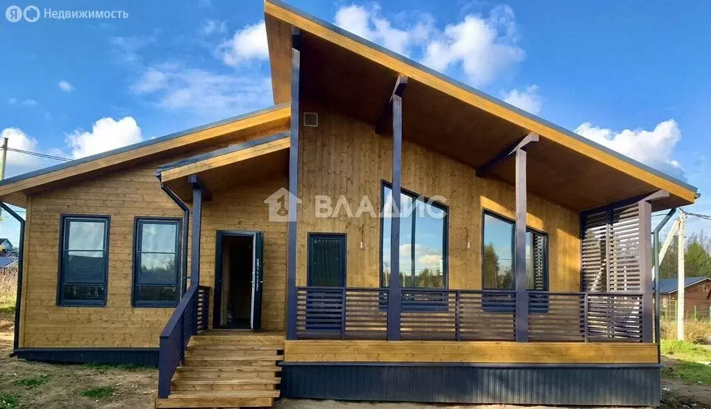 Дом в Куйвозовское сельское поселение, КП Левада 2 (110 м) - Фото 1