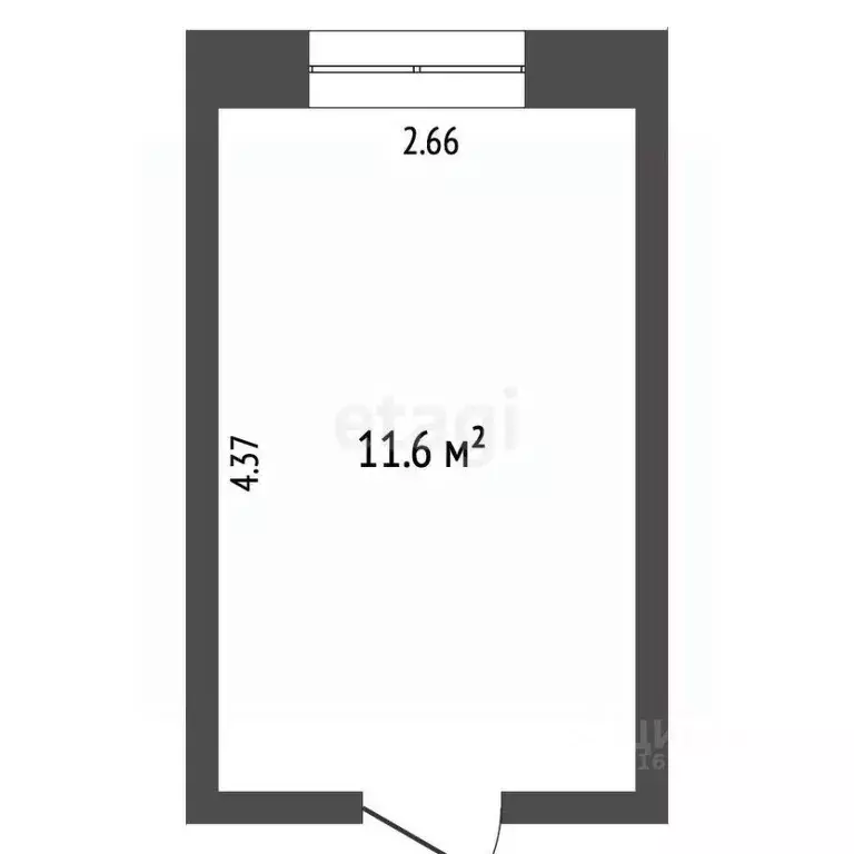 Комната Саха (Якутия), Якутск ул. Губина, 37 (11.6 м) - Фото 1