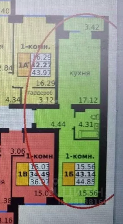 2-к кв. Чувашия, Новочебоксарск Восточная ул., 18 (45.0 м) - Фото 1