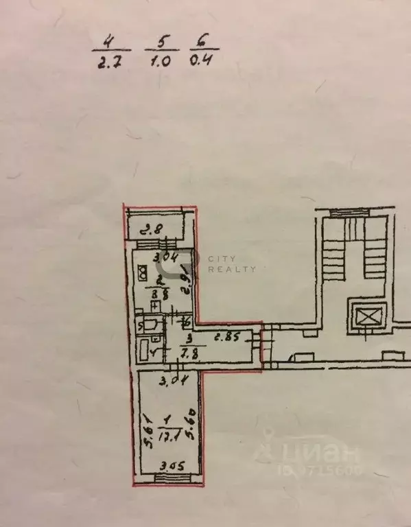 1-к кв. Санкт-Петербург ул. Ворошилова, 3К2 (37.8 м) - Фото 1
