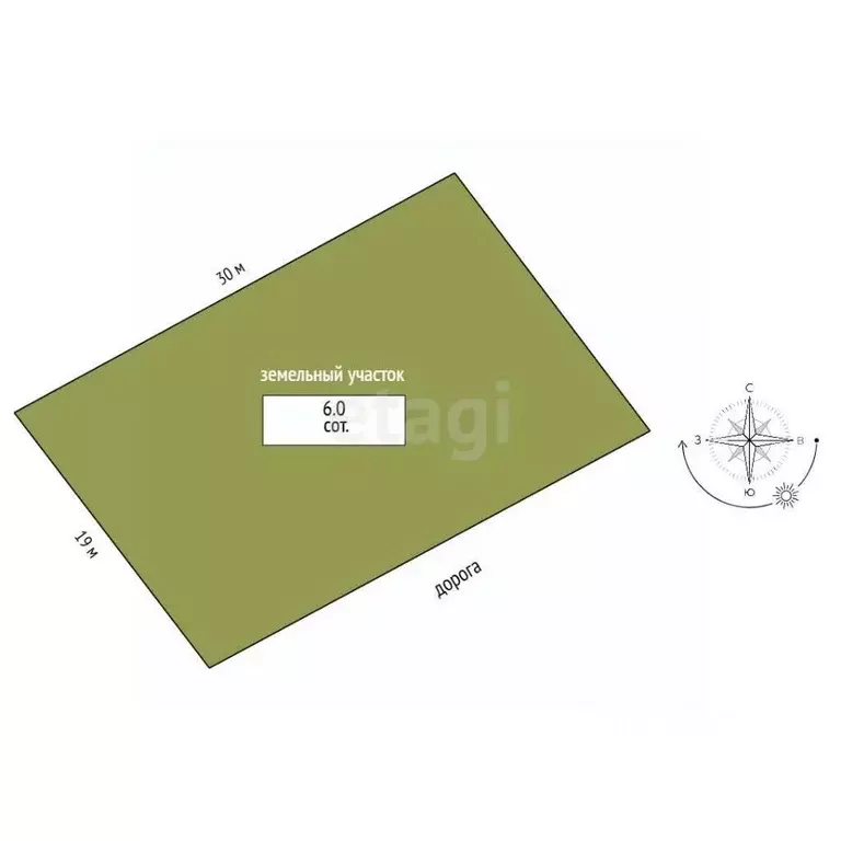 Участок в Крым, Ленинский район, Мысовское с/пос, с. Семеновка ул. ... - Фото 2