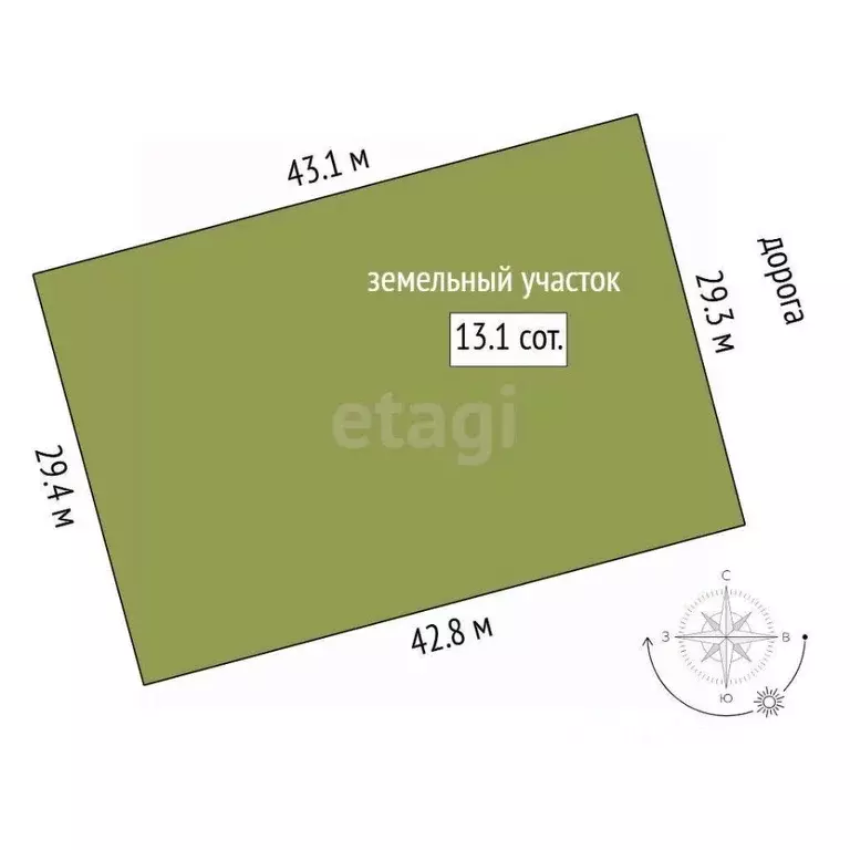 Участок в Тюменская область, Тюменский муниципальный округ, Садовые ... - Фото 2