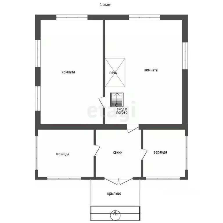 Дом в Тюменская область, Тюмень ул. Стрелецкая (54 м) - Фото 0