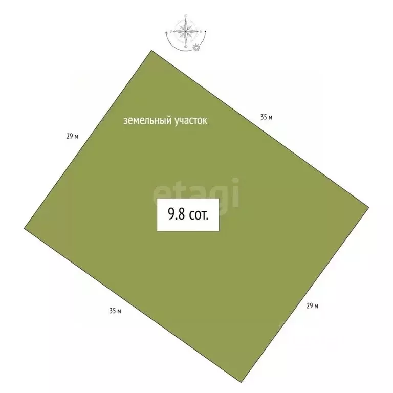 Участок в Новосибирская область, Бердск ул. Радостная (9.8 сот.) - Фото 2