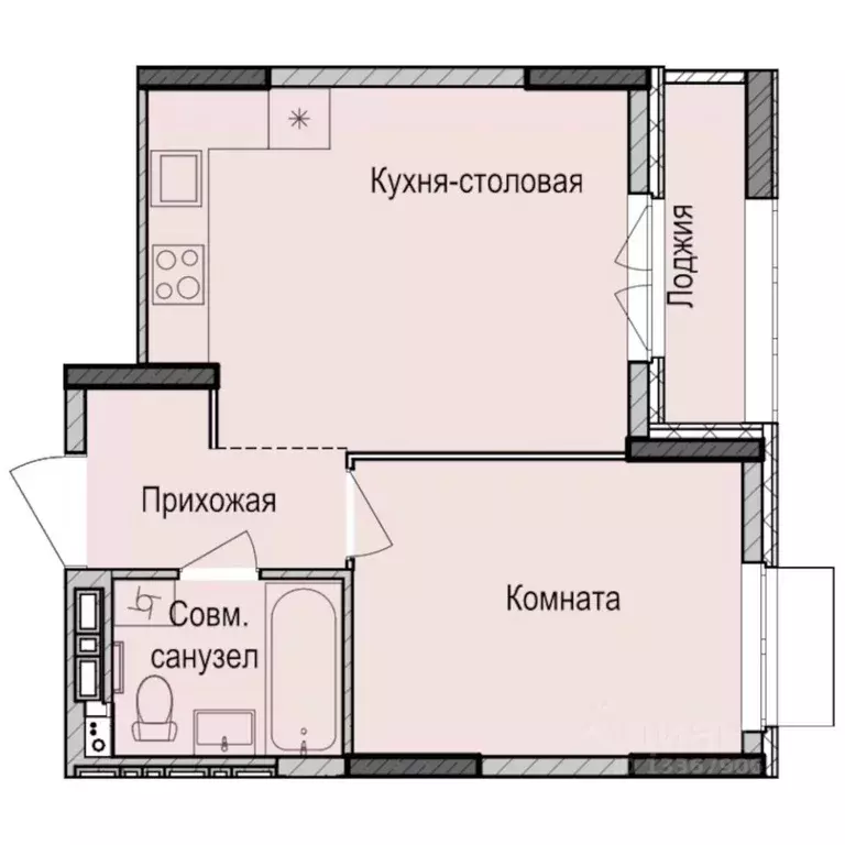 1-к кв. Удмуртия, Ижевск Карлутский жилрайон, 3-й мкр,  (36.4 м) - Фото 0