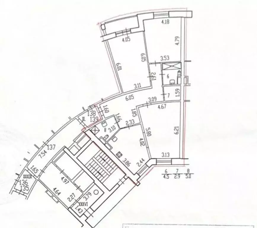 3-комнатная квартира: Санкт-Петербург, Морская набережная, 37к5 (110.6 ... - Фото 1