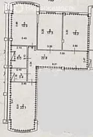 3-комнатная квартира: Магас, улица Мочко Базоркина, 18А (115 м) - Фото 2