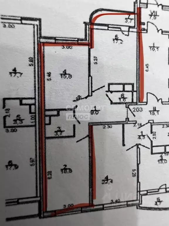 2-к кв. Московская область, Балашиха ул. Строителей, 1 (66.1 м) - Фото 2